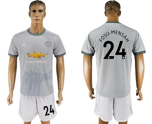 Manchester United #24 Fosu-Mensah Sec Away Soccer Club Jersey - Click Image to Close